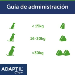 Adaptil Chew Relajante en comprimidos para el estrés ocasional en el perro Discount