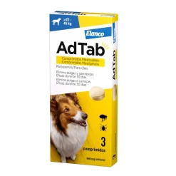 AdTab Comprimidos Masticables Antiparasitarios para perros Sale