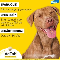 AdTab Comprimidos Masticables Antiparasitarios para perros Sale