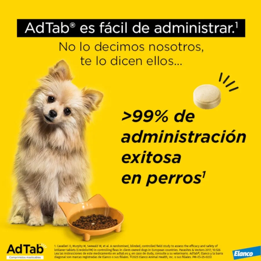 AdTab Comprimidos Masticables Antiparasitarios para perros Sale