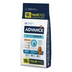 Advance Active Defense Medium Adult Pollo y Arroz pienso para perros Best