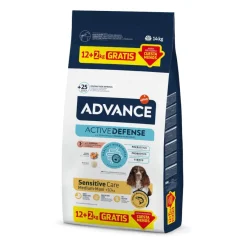 Advance Active Defense Medium Maxi Sensitive Salmón y Arroz pienso para perros Online