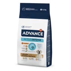 Advance Adult Labrador & Golden Retriever Active Defense Pollo y Arroz pienso para perros Best