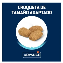Advance Adult Sterilized Pavo y Cebada pienso para gatos New