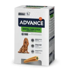 Advance Dental Care Stick Medium y Maxi snack para perros New