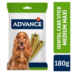 Advance Dental Care Stick Medium y Maxi snack para perros New