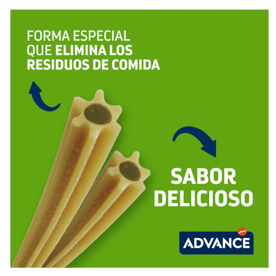 Advance Dental Care Stick Medium y Maxi snack para perros New