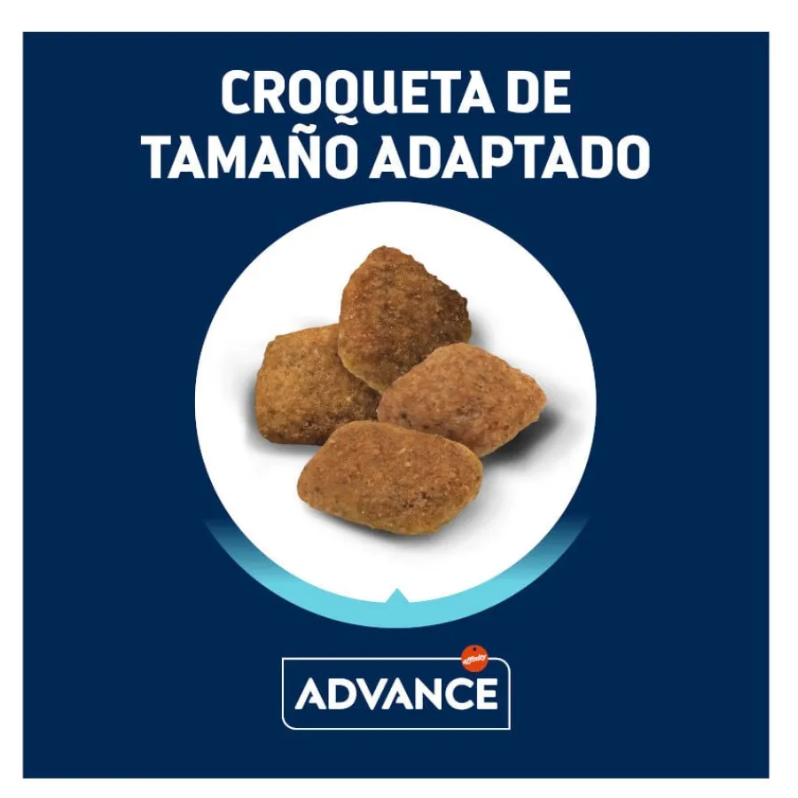 Advance Medium Senior +7 Active Defense Pollo y Arroz pienso para perros New