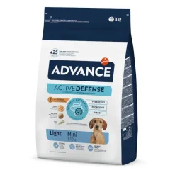Advance Mini Light Pollo y Arroz pienso para perros New