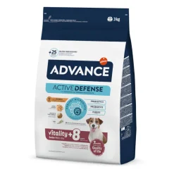 Advance Senior Mini +8 Pollo y Arroz pienso para perros Outlet