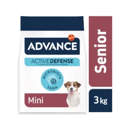 Advance Senior Mini +8 Pollo y Arroz pienso para perros Outlet