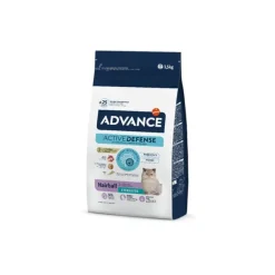 Advance Sterilized Hairball Pavo y Cebada pienso para gatos New