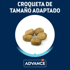 Advance Sterilized Hairball Pavo y Cebada pienso para gatos New