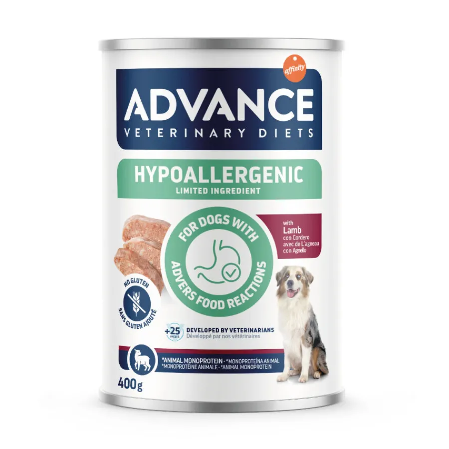 Advance Veterinary Diets Hypoallergenic Limited Ingredient de Cordero Comida Húmeda para Perros Best