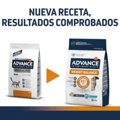 Advance Veterinary Diets Weight Balance alimento para gatos Hot