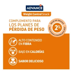 Advance Weight Control snack para perros Outlet
