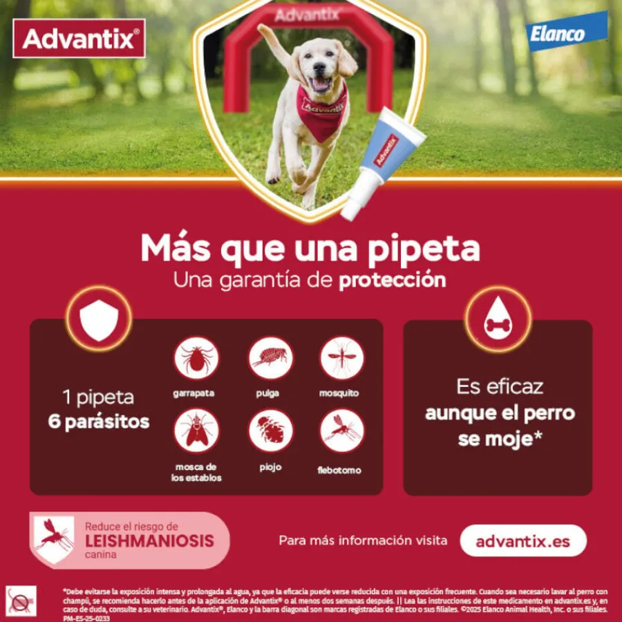 Advantix Pipetas Antiparasitarias para perros Clearance