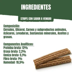 Adventuros Barritas venado para perros New