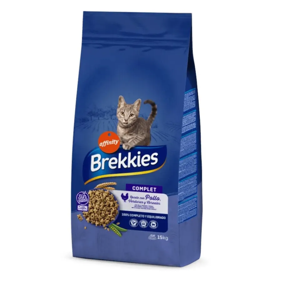 Brekkies Affinity Complet Pollo pienso para gatos Online