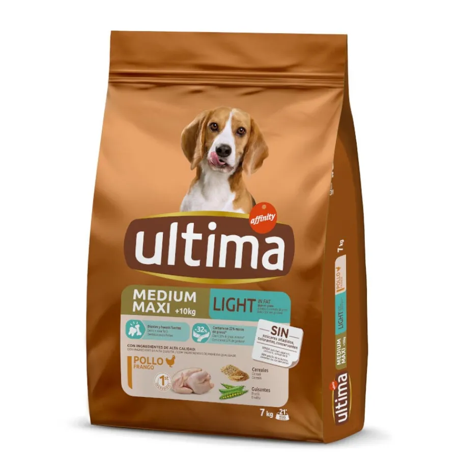 Ultima Affinity Adult Medium/Maxi Light Pollo pienso para perros Outlet