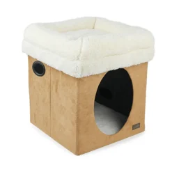 All For Paws Borreguito 2 en 1 Beige Cama para Gatos Outlet