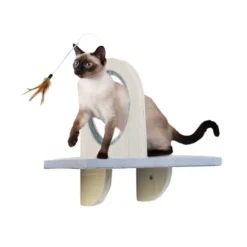All For Paws Groom & Play Juguete para gatos con plataforma Online