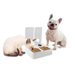 All For Paws Liftstyle4Pets Comedero Automático Doble para perros y gatos Outlet