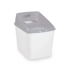 All For Paws No Mess Arenero Cubierto Gris para gatos Clearance