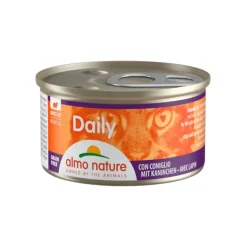 Almo Nature Adult Daily Menu Mousse de Conejo lata para gatos