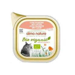 Almo Nature Bio Organic Maintenance Grain Free de Salmon tarrina para gatos Discount