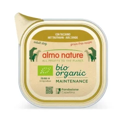 Almo Nature Bio Organic Maintenance Grain Free Pavo tarrina para perros Discount