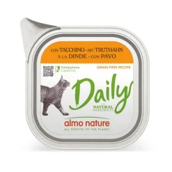 Almo Nature Daily Grain Free Pavo tarrina para gatos Online