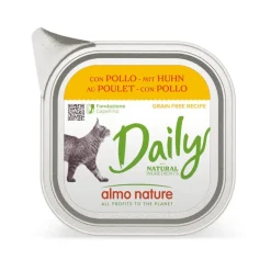 Almo Nature Daily Grain Free Pollo tarrina para gatos Clearance