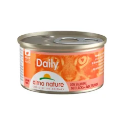 Almo Nature Daily Menu Mousse de Salmón lata para gatos