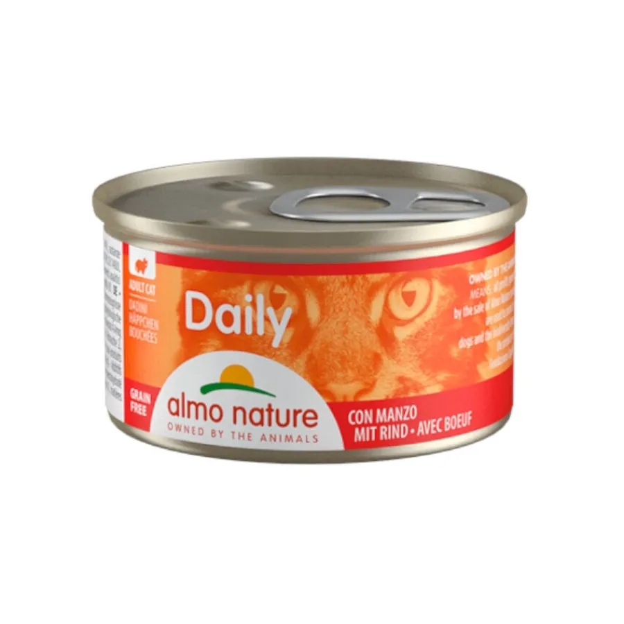 Almo Nature Daily Menu Mousse de Ternera lata para gatos Best