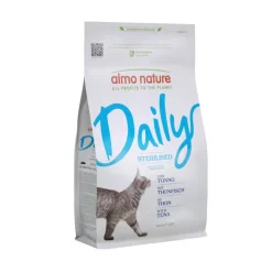 Almo Nature Daily Sterilised Atún pienso para gatos Clearance