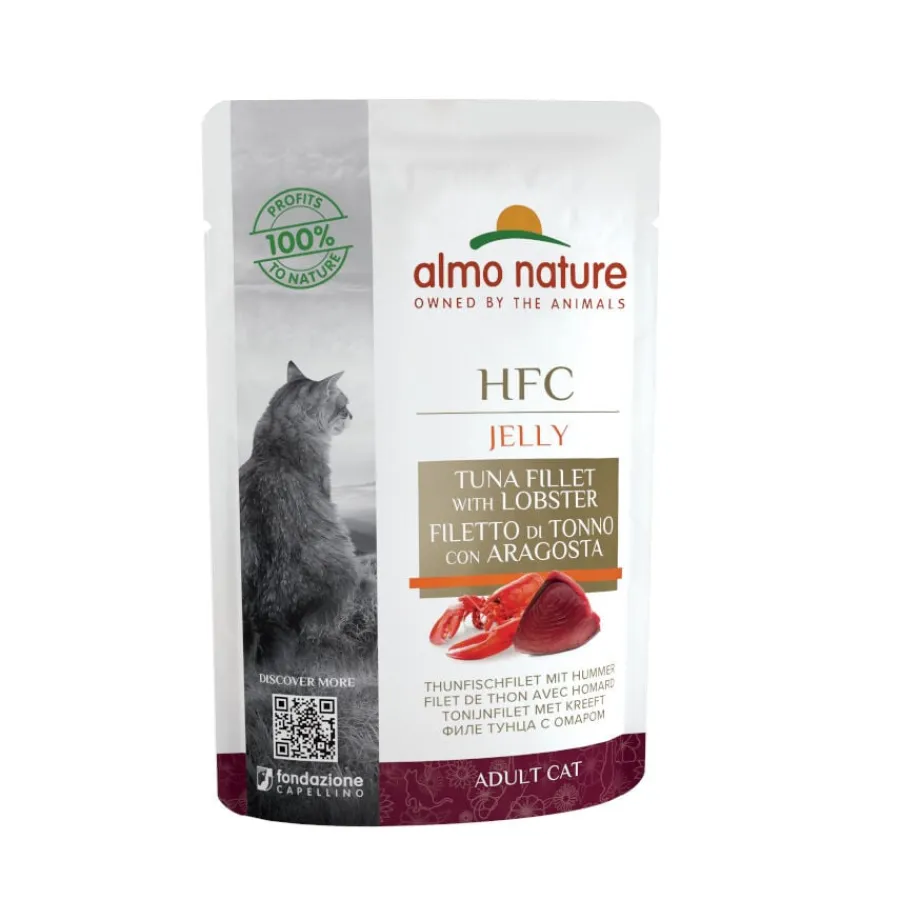 Almo Nature HFC Atún con Langosta en Gelatina sobre para gatos Sale