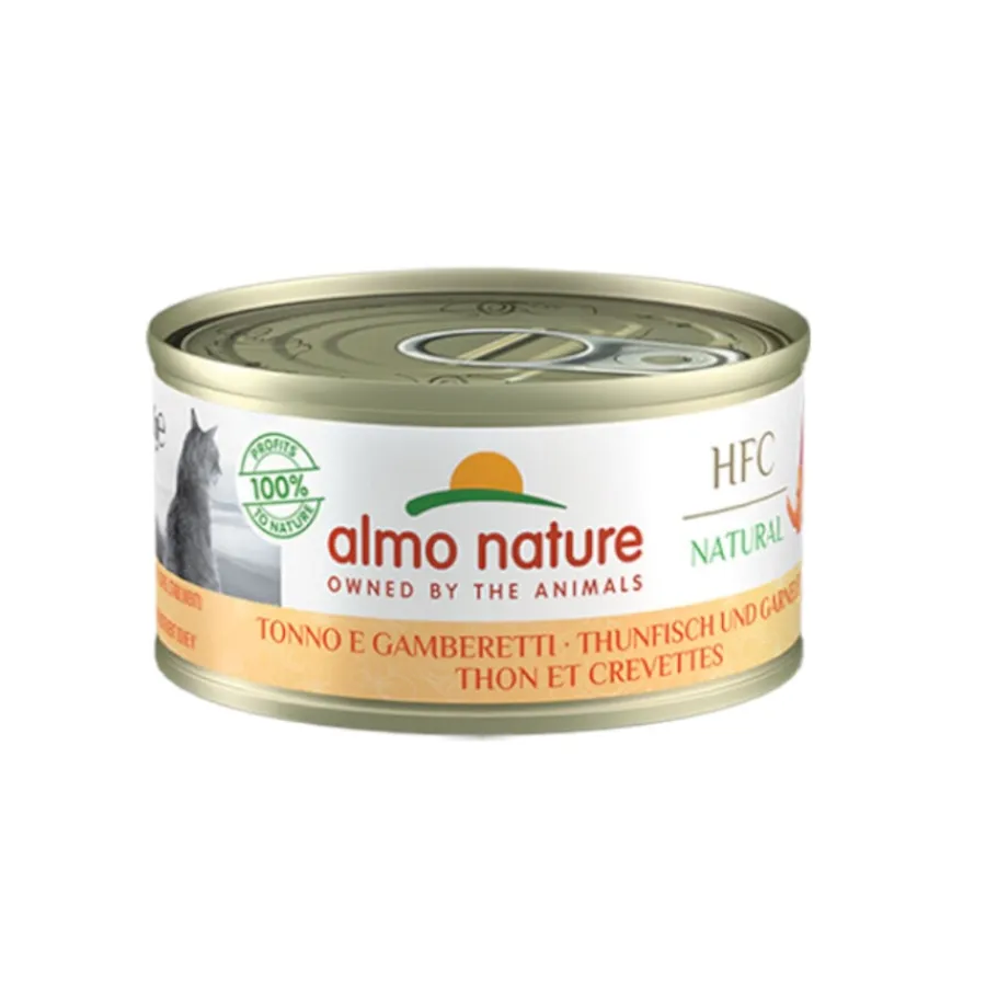 Almo Nature HFC Atún y Gambas lata para gatos Outlet