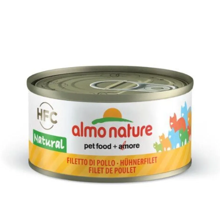 Almo Nature HFC Natural Pollo lata para gatos Discount