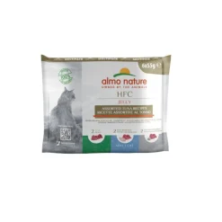 Almo Nature HFC Natural Recetas Variadas de Atún en sobre para gatos Sale