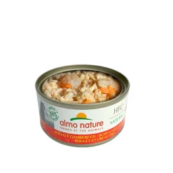Almo Nature HFC pollo y gambas lata para gatos Clearance