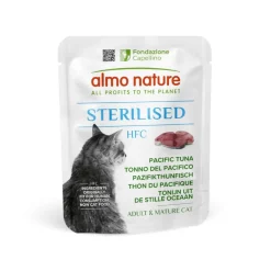 Almo Nature HFC Sterilised Atún del Pacífico sobre para gatos Outlet