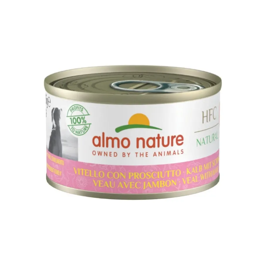 Almo Nature HFC Ternera y Jamón lata para perros Sale