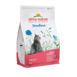 Almo Nature Sterilised de Salmon pienso para gatos Hot