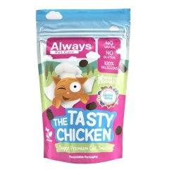 Always The Tasty Chicken Bocaditos para gatos Hot