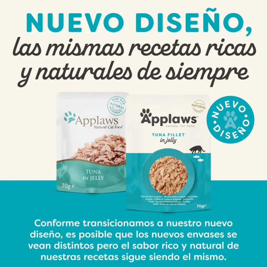 Applaws Atún en gelatina sobre para gatos