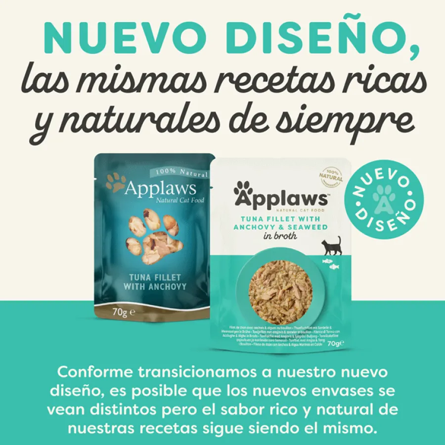 Applaws Atún y Anchoas sobre para gatos Online