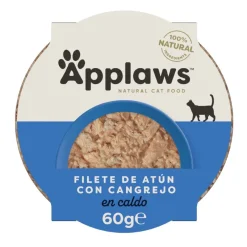 Applaws Atún y Cangrejo tarrina para gatos New