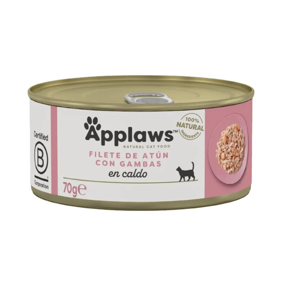 Applaws Atún y Gambas lata natural para gatos Sale