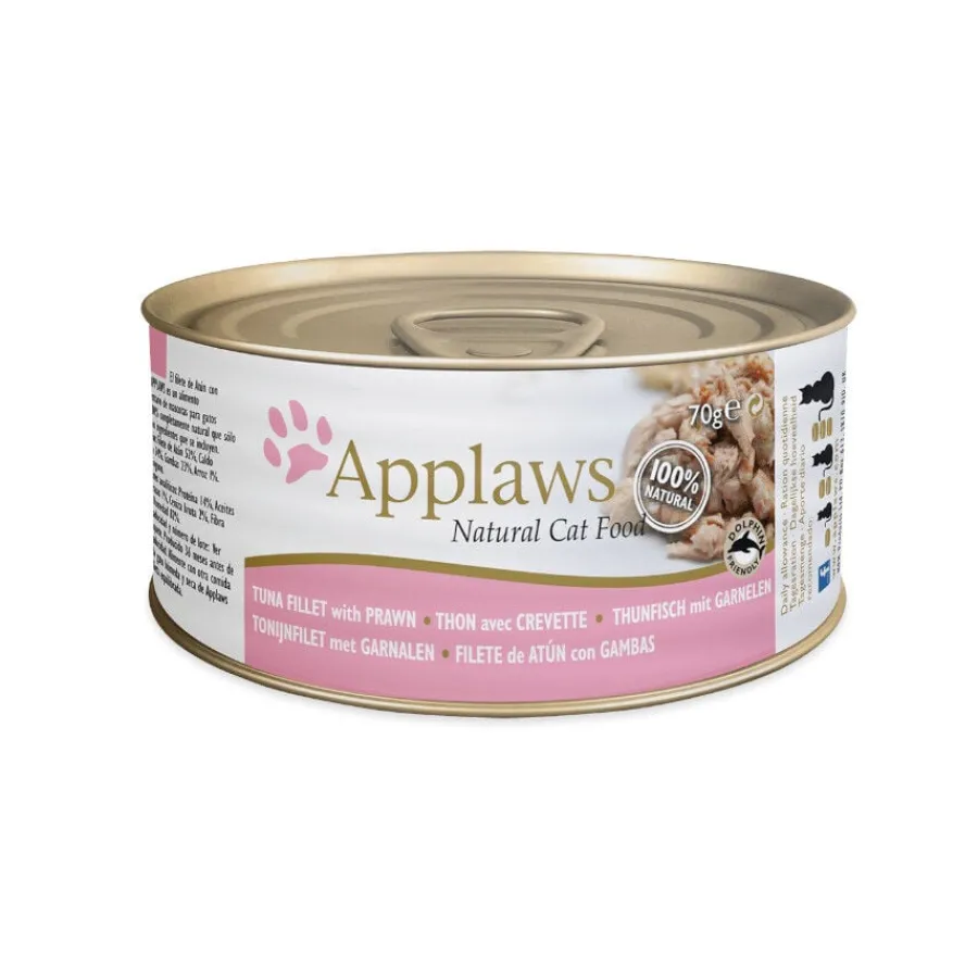 Applaws Atún y Gambas lata natural para gatos Sale